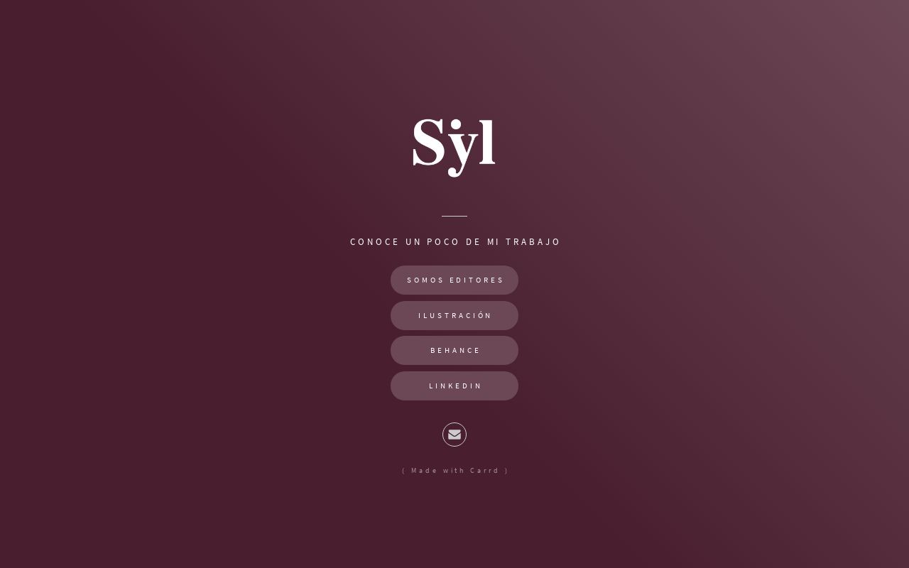 Carrd profile picture for @sylvana